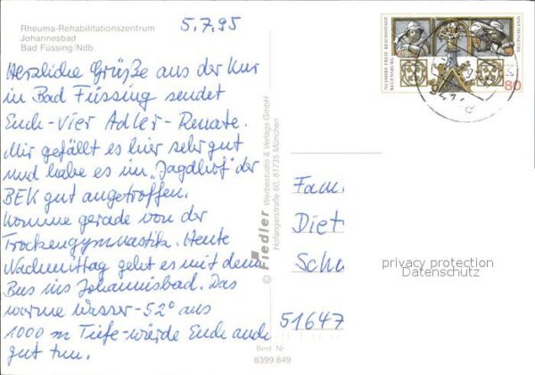 Bad Fuessing Johannesbad Schwimmbad Rheuma Reha Zent – Bild 2