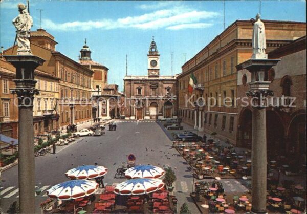 Ravenna Italia Piazza del Popolo Volksplatz