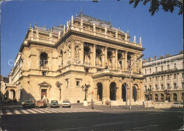 Budapest Magyar Allami Operahaz Ungarische Staat