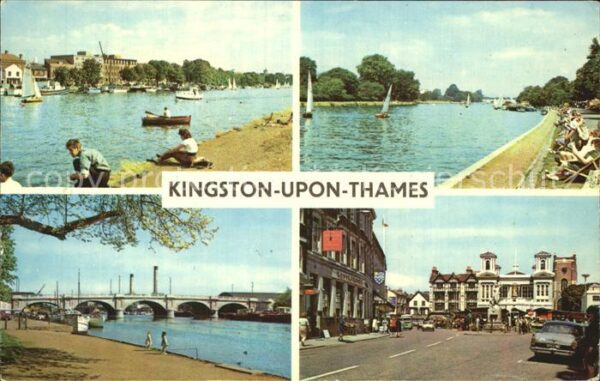 Kingston upon Thames Sailing Bridge Market Place