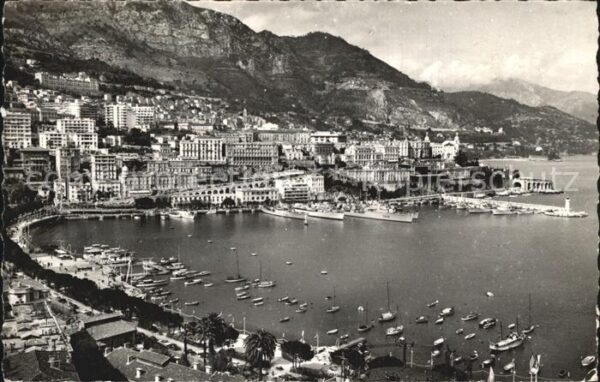 Monte-Carlo Le Port de la Principaute Montagnes