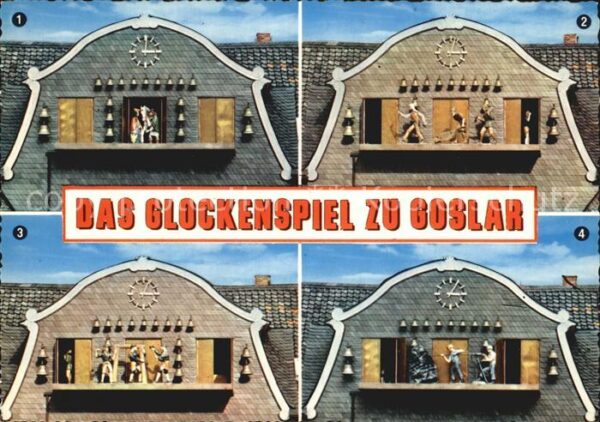 Goslar Glockenspiel am Marktplatz