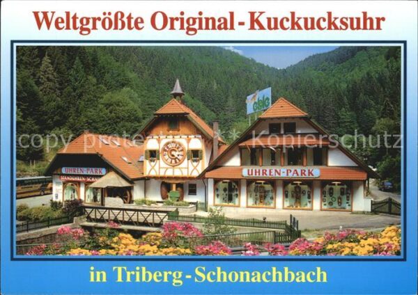 Schonachbach Eble Uhren Park Weltgrösste Original Ku