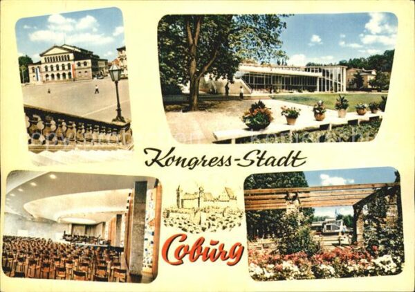 Coburg Teilansichten Kongressstadt