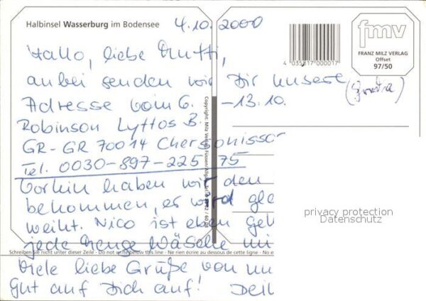 Wasserburg Bodensee Halbinsel Fliegeraufnahme – Bild 2