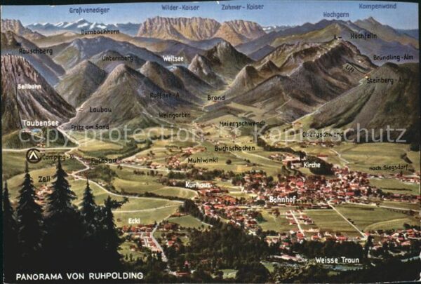 Ruhpolding Alpenpanorama