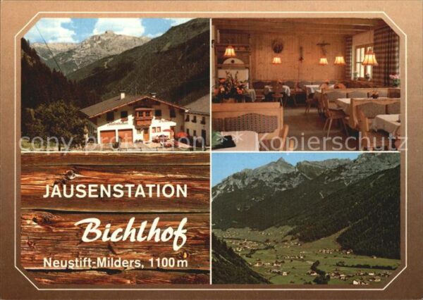 Milders Jausenstation Bichlhof Alpenpanorama