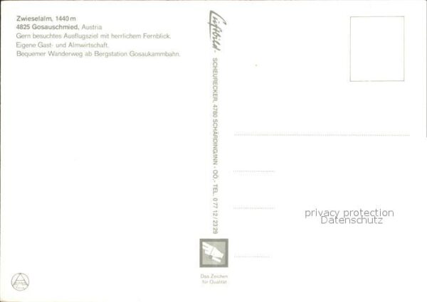 Gosauschmied Zwieselalm – Bild 2