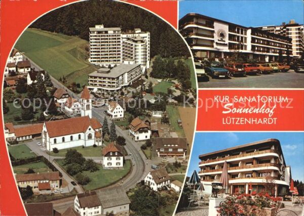 Luetzenhardt Kur Sanatorium Sonnenhof Fliegeraufnahm