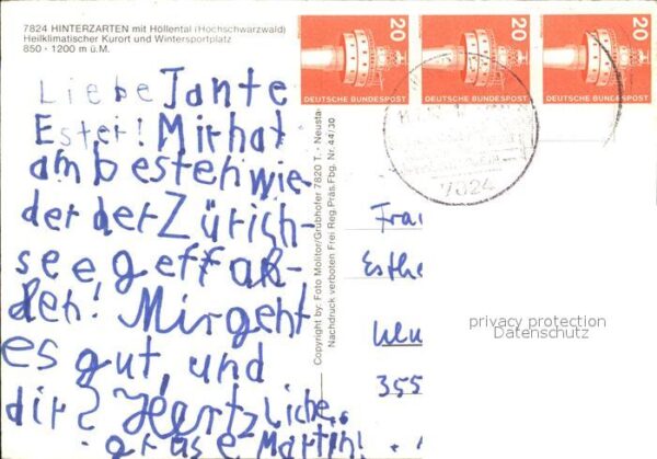 Hinterzarten mit Höllental Fliegeraufnahme – Bild 2