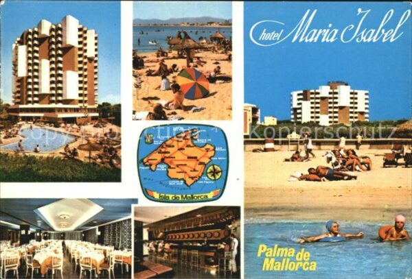 Palma de Mallorca Hotel Maria Isabel Strand Speisesaal Ba