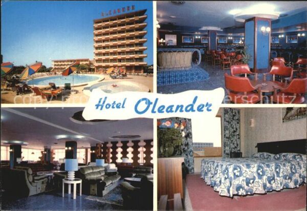 Playa de Palma Mallorca Hotel Oleander Swimmingpool Bar Foyer Z