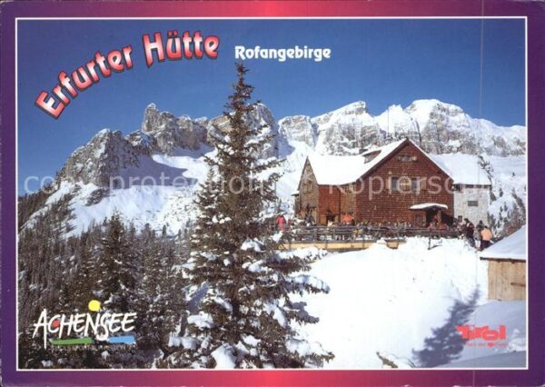 Maurach Tirol Erfurter Hütte Rofangebirge