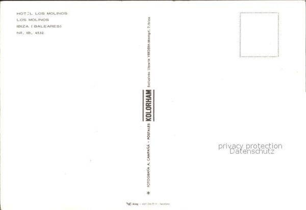 Ibiza Islas Baleares Hotel Los Molinos Fliegeraufnahme – Bild 2