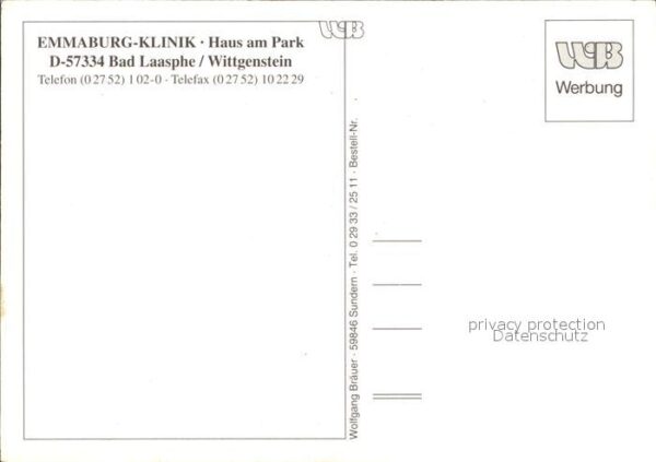 Bad Laasphe Emmaburg Klinik Whirlpool Gastraum Terr – Bild 2