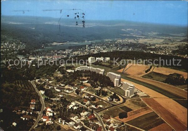 Bad Kissingen Hotel Sonnenhügel Fliegeraufnahme