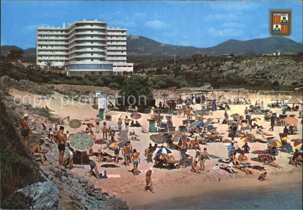 Porto Colom Cala Marsal Kleine Bucht Strand Hotel