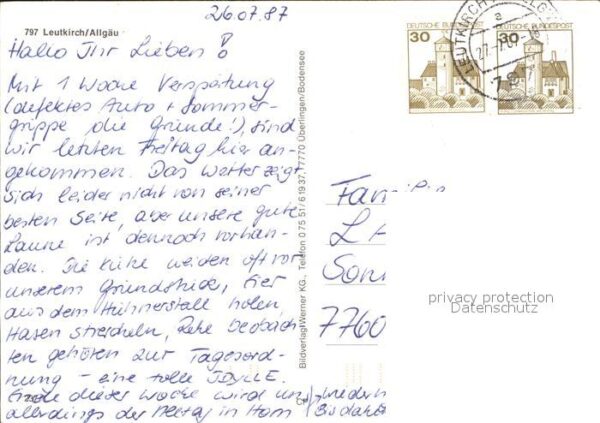 Leutkirch Fliegeraufnahme – Bild 2