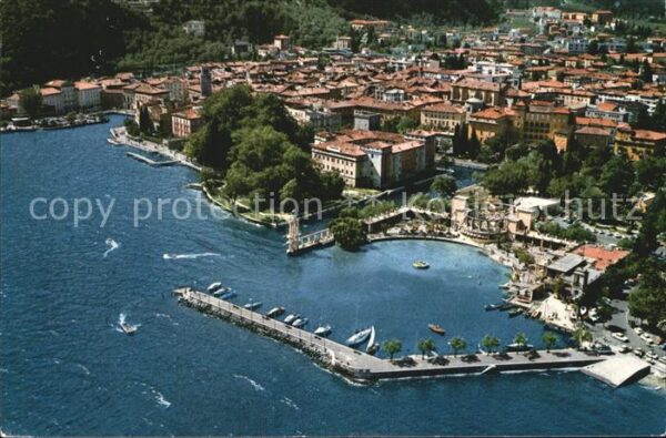 Riva del Garda Panorama dall aereo Porto Hafen Gardase