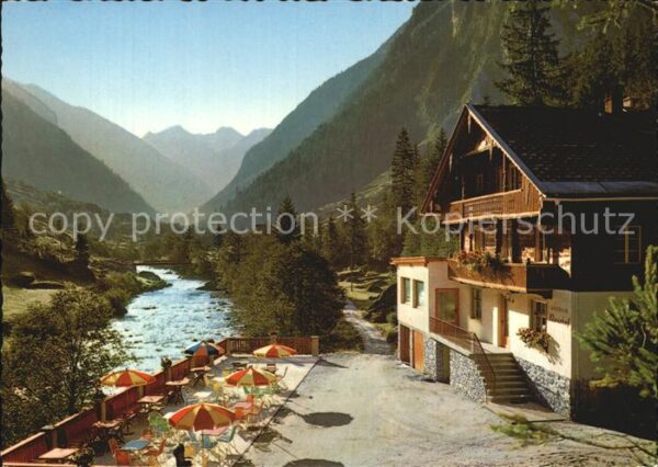 Mayrhofen Zillertal Alpengasthaus Klaushof Zillergrund Alpe