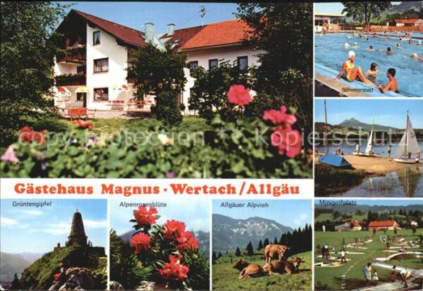 Wertach Gästehaus Magnus Schwimmbad Minigolf Al