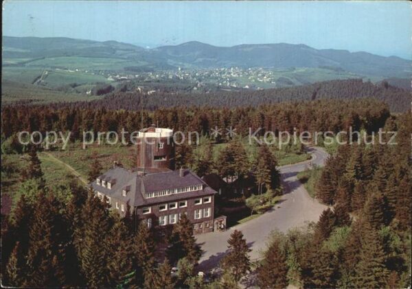 Winterberg Hochsauerland Gaststätte Kahler Asten Fliegeraufnahme