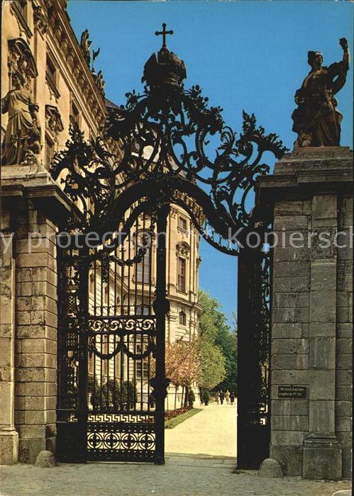 Wuerzburg Tor zum Hofgarten