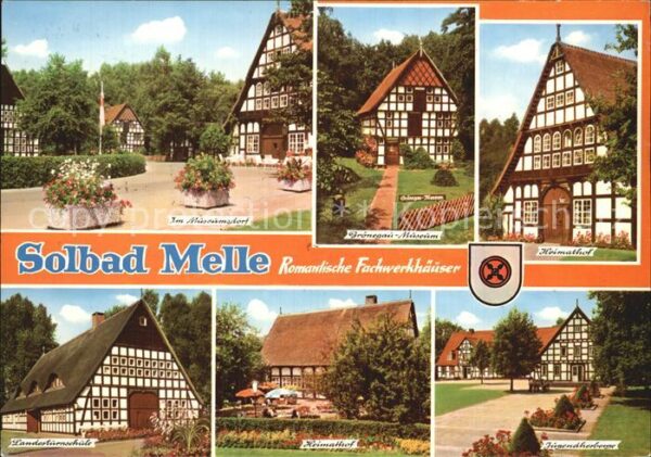 Bad Melle Osnabrueck Romantische Fachwerkhäuser