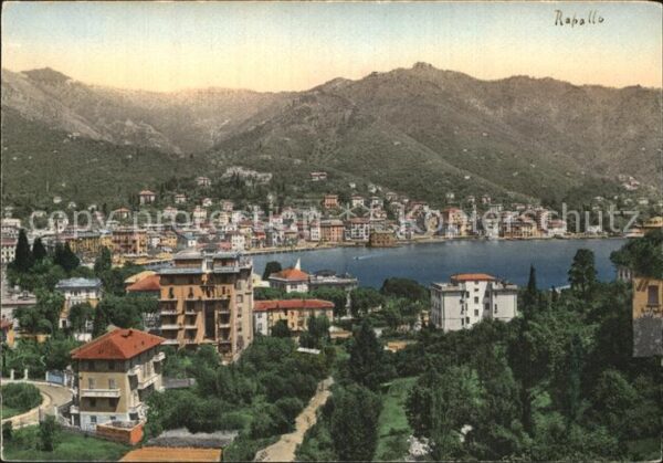 Rapallo Panorama Berge