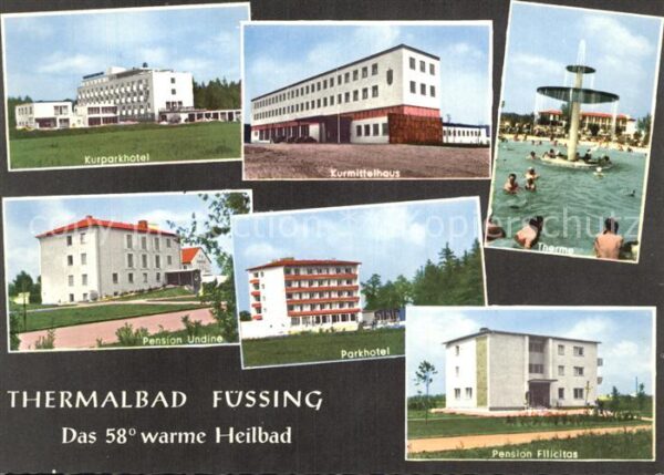 Fuessing Bad Thermalbad Kurparkhotel Kurmittelhaus T