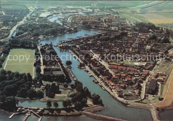 Medemblik Panorama Fliegeraufnahme