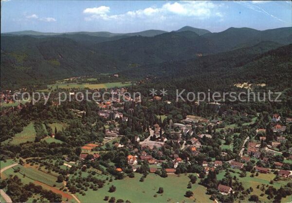Badenweiler Thermalbad Schwarzwald Fliegeraufnahme