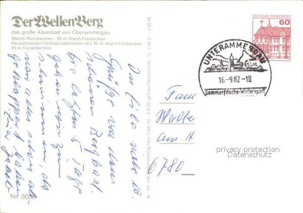 Oberammergau Der Wellenberg Alpenbad Schwimmbad – Bild 2