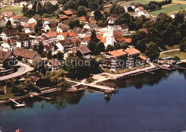 Seeshaupt Starnberger See Fliegeraufnahme