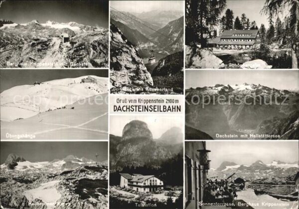 Obertraun Krippenstein Berghaus Dachsteinseilbahn