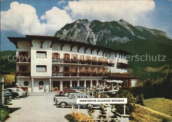 Oberstdorf Sanatorium Allgäuer Bergbad LVA Westfal
