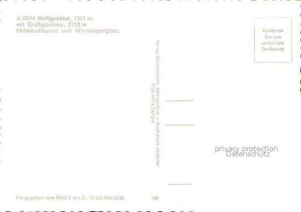 Heiligenblut Kaernten Panorama im Sommer mit Grossglockner Ho – Bild 2