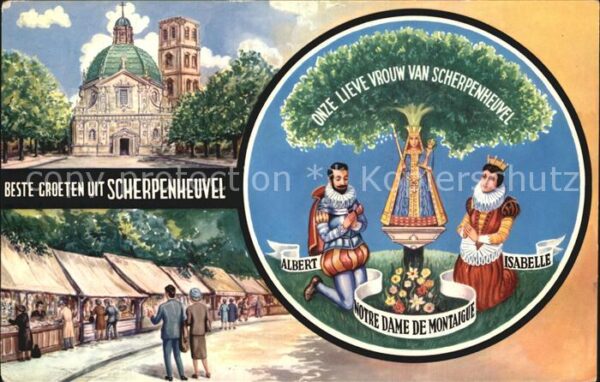 Scherpenheuvel Notre Dame de Montaigue Albert Isabelle