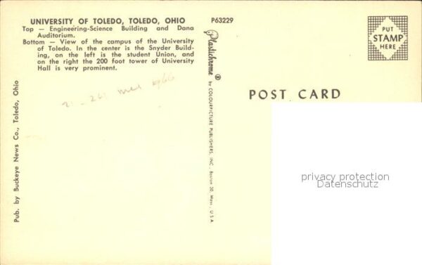 Toledo Ohio University Building – Bild 2