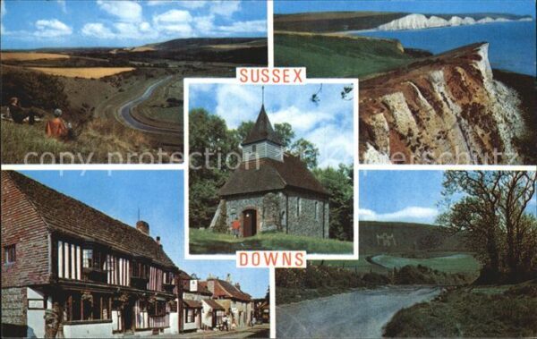 Alfriston Star Inn Lullington Church Wilmington G