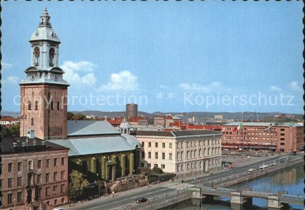 Goeteborg Kristine kyrka vid Storo Hamnkanalen Ki