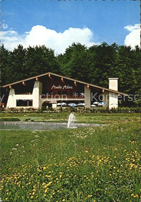 Garmisch-Partenkirchen Aule Alm Gasthaus Huber Karte Nr 10007