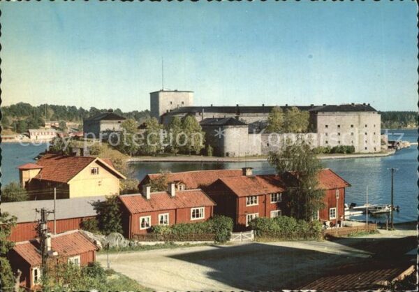 Vaxholm Kasteli Kastell Befestigungsanlage