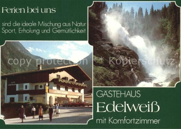 Krimml Gästehaus Edelweiss Wasserfall
