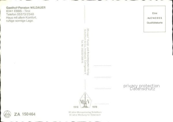 Ebbs Gasthof Pension Wildauer Alpen – Bild 2