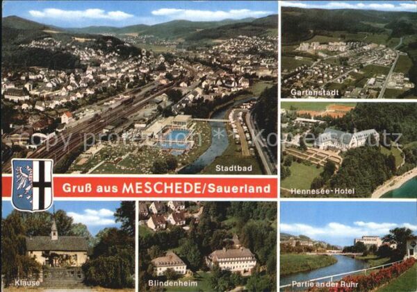 Meschede Stadtbad Gartenstadt Hennesee Hotel Bli