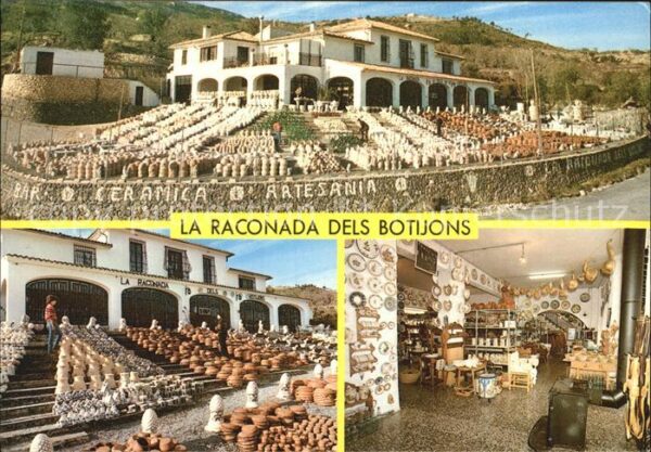 Guadalest La Raconada dels Botijons Töpferware