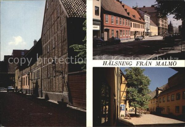 Malmoe Teilansichten Innenstadt