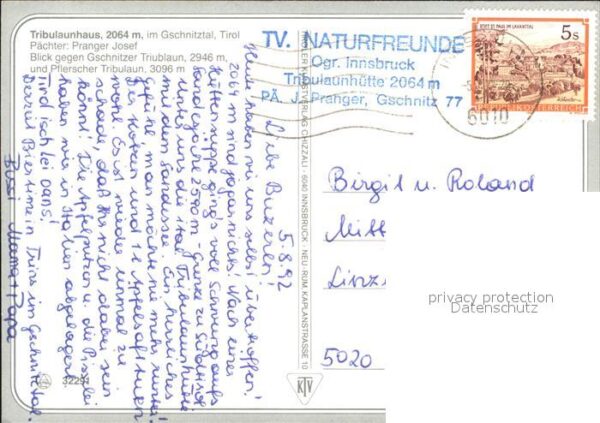 Tribulaun Tribulaunhaus Berghaus Gschnitztal – Bild 2