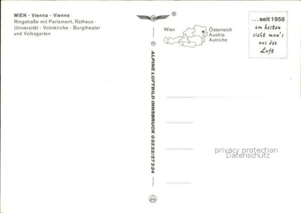 Wien Ringstrasse Parlament Rathaus Universit – Bild 2